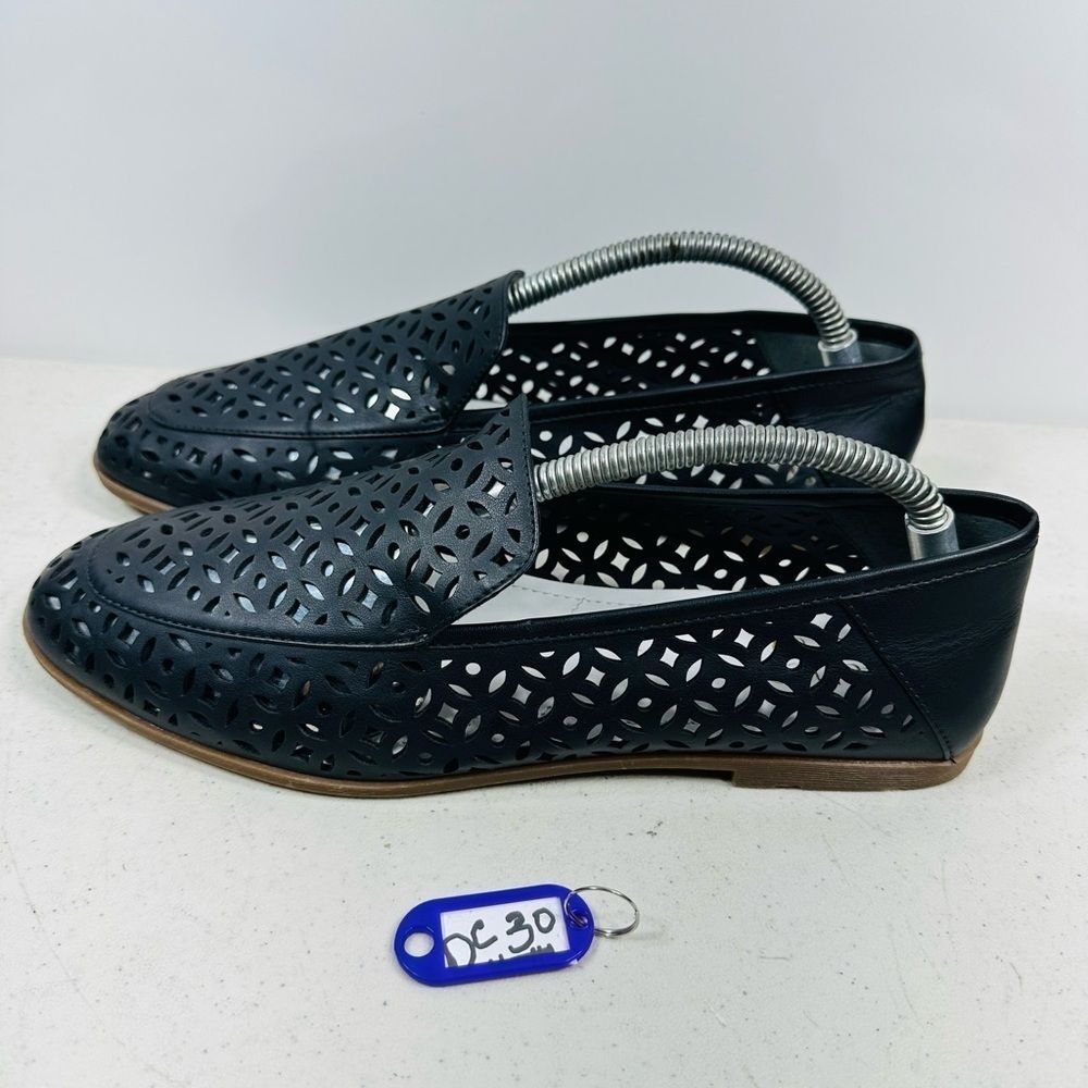 Franco Sarto Women’s Berta, Black Slip-On Loafers, Size 9M